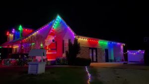 20M Permanent Outdoor Lights Smart RGBIC LED Eaves Lights with App/Remote Control Full House Flashing Lighting Christmas Decor