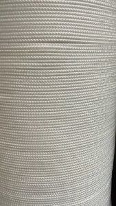 เชือกผ้าม่าน (ยกม้วน) เชือกมู่ลี่ ขนาด 2.7-3.4 mm เหนียวทน สีขาวเทาดำ ตราปลาคาร์ฟ Carp