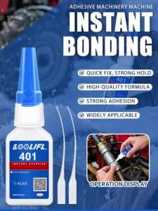 Keo Siêu Dính Cho Nhựa Chất Kết Dính Cyanoacrylate Chống Thấm Nước Chịu Nhiệt Có Nắp Chống Tắc Sử Dụng DIY Trên Kim Loại Acrylic PLA
