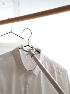 Cây phơi quần áo gấp gọn bằng inox kéo dài 15M thông minh - Cây gậy lấy đồ trên cao có thể kéo dài xếp gọn / Cây treo quần áo / Cây lấy đồ / Cây phơi đồ