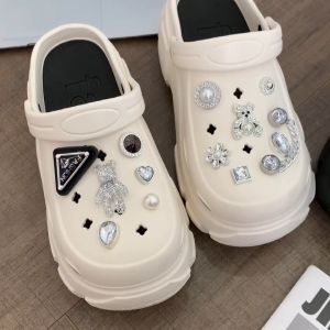 TAKIDTOO 3D Permata Sticker Cross Untuk Hiasan Charms Sandal Lepas Pasang S19