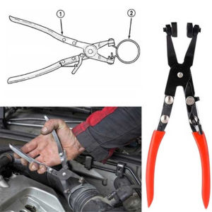 Clamp Puller Locking Car Hose Clamps Pliers Water Pipe Hose Flat Band Ring Type Tool for Garden Auto Removal Tools