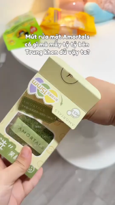 Bông Mút Rửa Mặt Bọt Biển Amortals Hình Giọt Nước Làm Sạch Da Mặt