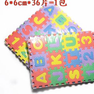 36Pcs EVA Foam Puzzle Mat Number Alphabet Floor Mat Baby PlayMat Crawling Rubber Mat Educational Toy