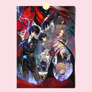 Poster HD Anime Hot Theme Singer/OST/Movie-Waterproof Self-Stick Home Decor Game P-Persona 3 45 Anime