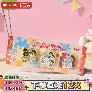 Nhà Hàng Iron on Patch Non Human Party Time Series Malted Barley Sugar Film Bajie Chest Pin Collection Iron on Patch