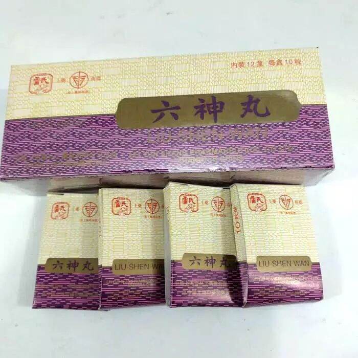 1 BOX LIU SHEN WAN 12 X 10 PILLS LIUSHENWAN SAKIT TENGGOROKAN LIU SEN WAN RADANG TENGGOROKAN