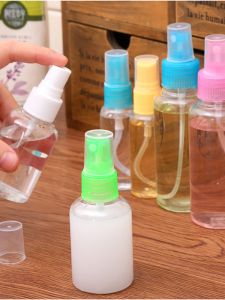 30mll Makeup Small Spray Bottle Transparent Sprinkling Can Cute Lotion Spray Bottle Portable Fine Mist Spray Bottle Lotion Bottle