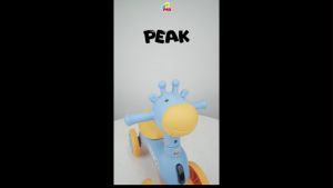 Sepeda Mainan Anak PMB F107 Peak Ride On - PMB Toys