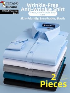 TUCANO | Elastic Non-Iron Wrinkle-Resistant Mens Shirt