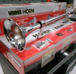 Yankee Air Horn Assembly Big Horn Square Type Size 29"  12/24V Yankee