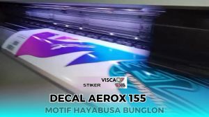 (TERLARIS) Decal Aerox Connected 2021 Full Body Decal All New Aerox 155 Stiker Aerox New Full Body Decal Aerox Connected Konsep Desain Gradasi