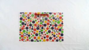 Map Plastik Kancing F4 TOMEX Smart Pocket Map Kancing Plastik Motif CLAIR COULEUR Isi 6 pcs