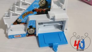 Mainan Anak Naik Tangga Jolly Penquin Lovely Kitty Train and Friends Slide Track