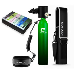GOYOJO Mini Scuba Diving Tank 5-10 Minutes Dive Bottle 0.5L Oxygen Scuba Dive Cylinder for Scuba Diving Snorkeling