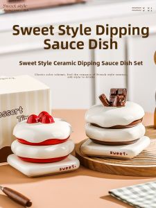 Mr.Snail | Cute Ceramic Sauce Dishes