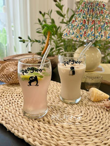 แก้วน้ำทรงกล้วยเป็ดวินเทจขนาดใหญ่ น่ารัก แก้วน้ำดื่มเย็นในช่วงฤดูร้อน แก้วเบียร์ แก้วน้ำ แก้วน้ำนม แก้วน้ำกล้วย