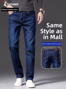 TUCANO | Straight Mens Jeans for Autumn and Winter Warmth