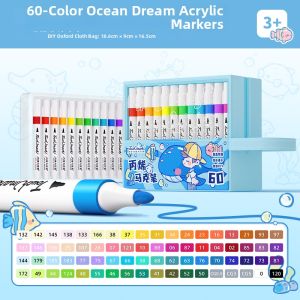 Touch mark | Non-Bleed Washable Overlapping Color Markers