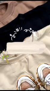 Satu Set SHOJOL Bundling Sweater Shoes Basic Mix Jooly Pants - Setelan Wanita Terbaru