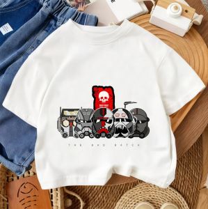 Hot Toys | Summer Crew Neck T Shirt for Boys Girls Casual Daily Wear Star Wars Cute Kawaii Cartoon Fashion Street Style 3-14Y