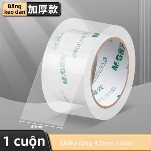 M&G | Băng Keo Trong Suốt M&G Rộng 4.5cm Dùng Cho Văn Phòng Và Công Nghiệp Lý Tưởng Cho Vận Chuyển Và Đóng Gói Độ Bền Kéo Cao Cuộn 10m