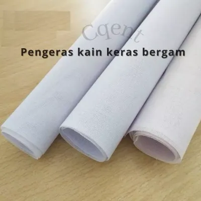Pengeras kain Keras Bergam Interlining Interfacing Interfacing fabric lapik lapik kolar