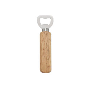 B.F. Wooden Bottle Opener Stainless Steel Can Opener Household Kitchen Bar Tools for Wedding Party Home Restaurant