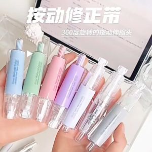 INS Simple Press Correction Tape Refillable 5mm×6m Students Office Stationery