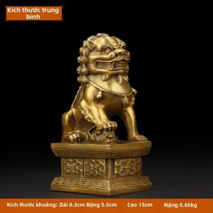 sanstyle | Trang Trí Nhà Bằng Tượng Sư Tử Phong Cách Bắc Kinh