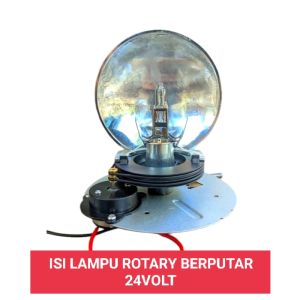 isi lampu rotary berputar 24volt  atau lampu ufo