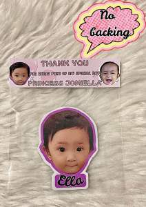 Customized ref magnet souvenir for birthday and baptism
