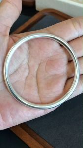 PRE-ORDER กำไลข้อมือเงินแท้ งานสุโขทัย แบบตัน Free size หนัก 2-4 บาท(เรือนเงินแท้)