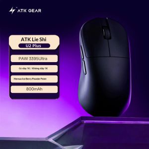 AULA | Chuột Chơi Game Không Dây Atk U2v2 Master Edition Nhẹ Tiện Dụng Tốc Độ Lên Đến 20000 FPS 3950ultra Max Dành Cho Esports Máy Tính Văn Phòng