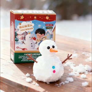 {SG Local} Christmas Gift Childrens Science Experiment Educational Toy DIY Snowman Handmade Craft Experiment