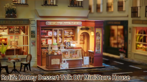 [พร้อมส่ง Eng.Version] Honey Dessert Talk Rolife DG168 บ้านจิ๋ว DIY Miniature House