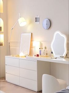 Dressing Table Thickened Makeup Table With Cabinet Table Makeup Shape Vanity Table Makeup Dressing Table