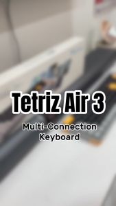 Alcatroz Tetriz Air 3 Multi-Device Rechargeable Bluetooth Wireless Keyboard
