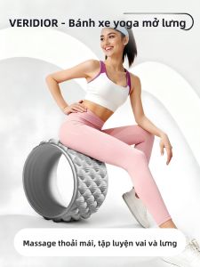 Bánh Xe Yoga Chuyên Nghiệp Dành Cho Người Mới Bắt Đầu Bánh Xe Tập Thể Dục Thiết Bị Mát-xa Vai Thiết Bị Tập Thể Dục Gia Đình