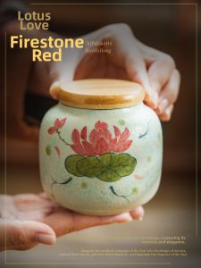 JISU | Portable Ceramic Tea Canister Sealed Moisture Proof Small