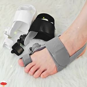 【2-in-1 Bunion Corrector】Adjustable Toe Splint for Hallux Valgus,Orthopedic Toe Separator Brace for Women & Men Left/Right Feet