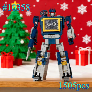 Robot Deformation Assembly 10358 Building Blocks Sets Compatible with Legoed Particles Suitable for Christmas Gifts 1505pcs
