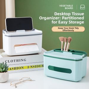 Creative Luxury Multi-functional Tissue Box