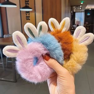 Ikat Rambut Korea Aksen Bulu Kelinci: Tips & Trik untuk Wanita dan Anak