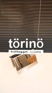 Torino Roll Holder with Phone Shelf T2 Series (Toilet Tissue Paper Roll Holder With Phone Holder)
