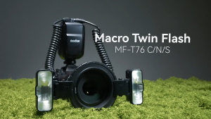 Godox MF-T76 TTL Macro Twin Flash for Canon / Sony / Nikon Cameras with 2.4GHz Wireless X System 550 Full-Power Flashes Dual Adjustable Flash Heads & Built-in Modeling Lamps | JG Superstore