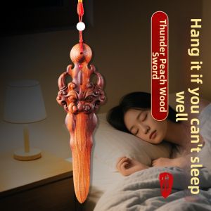 WANSHIXIANG | Natural Thunderstruck Peachwood Zayi Sword
