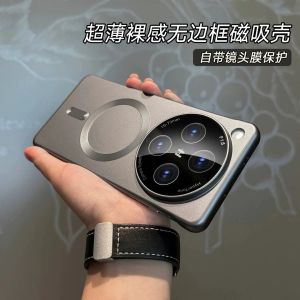 Magsafe Wireless Charging Case For OPPO Find Series Phones With Lens Protection Matte Finish