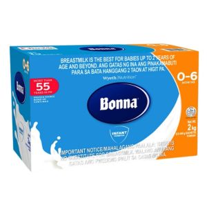 BONNA 2kg for 0-6 Months Old Infant Formula