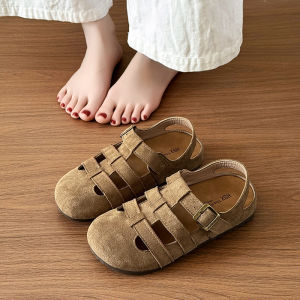 Retro Breathable Girls Roman Sandals